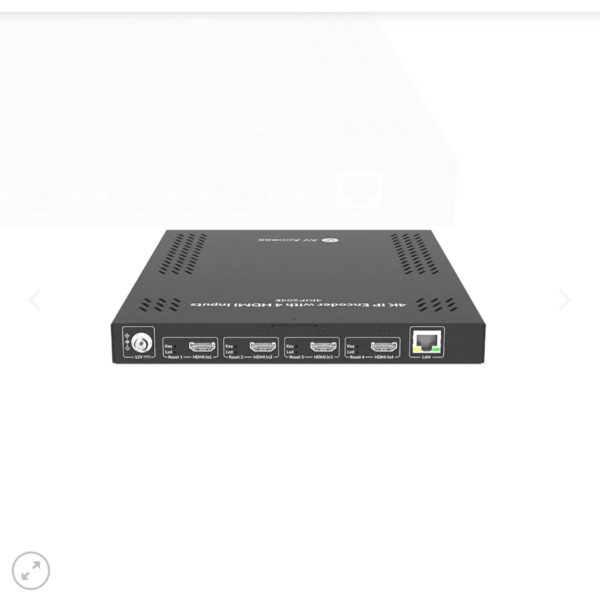 transmetteur video 4 entrées en IP (4K)